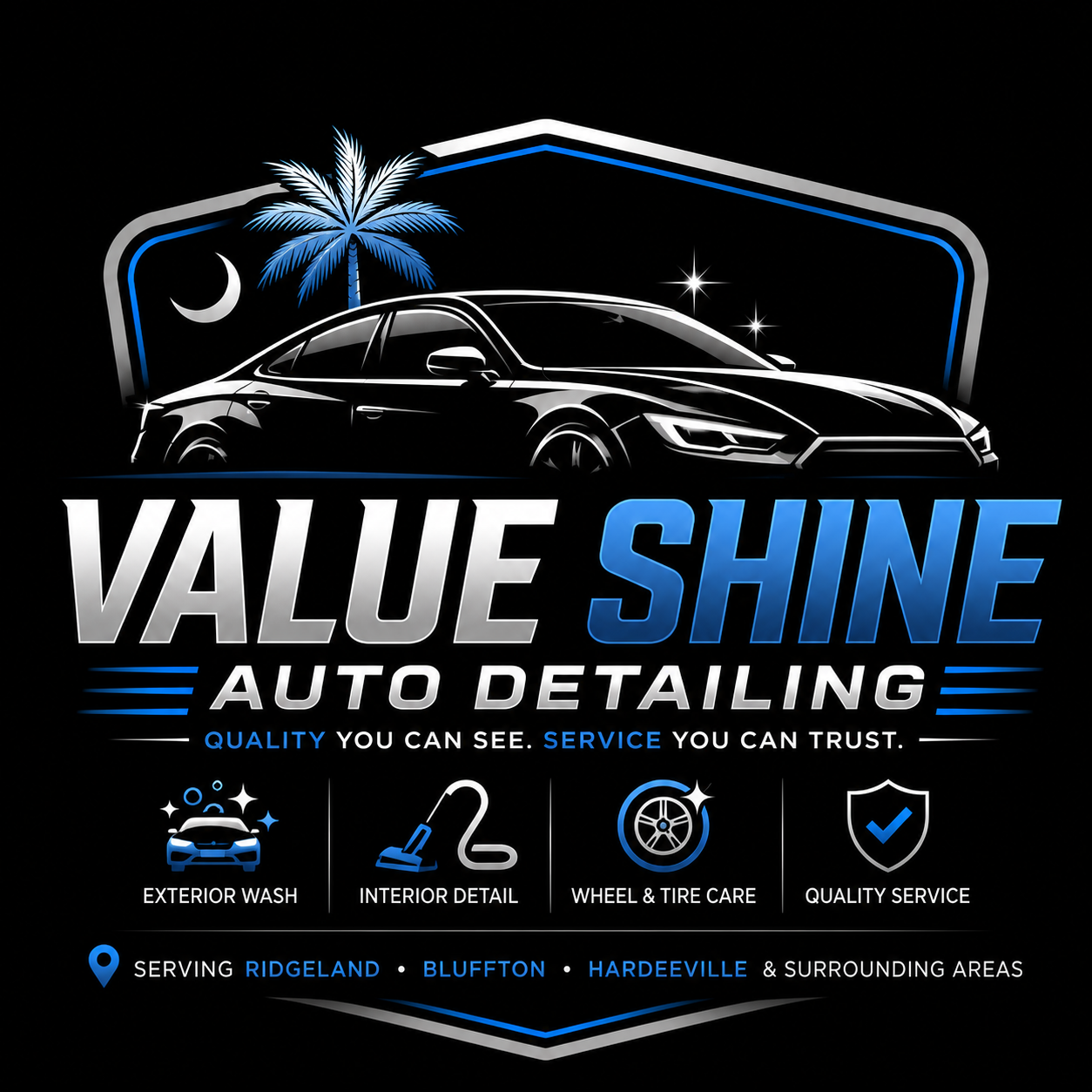 ValueShine Auto Detailing logo